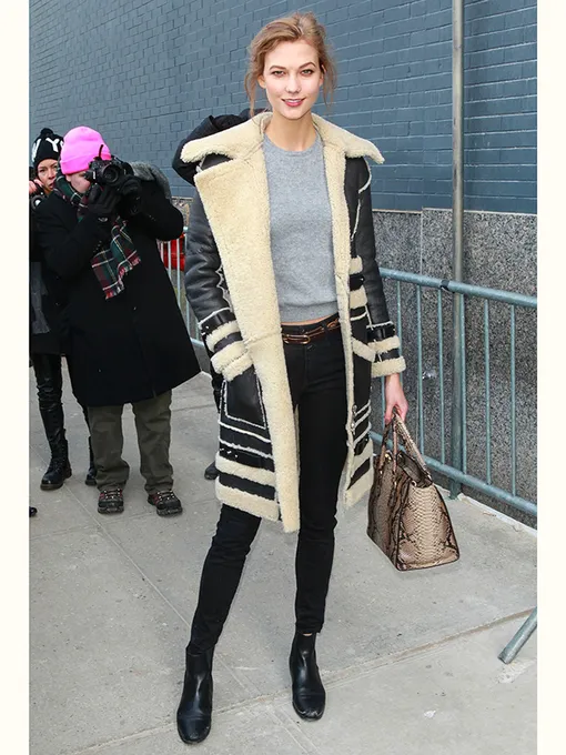 модные дубленки для девушек