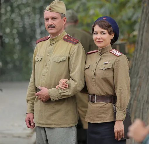 Исполнители главных ролей в сериале «По законам военного времени-3» Евгений Воловенко и Екатерина Климова Исполнители главных ролей в сериале «По законам военного времени-3» Евгений Воловенко и Екатерина Климова