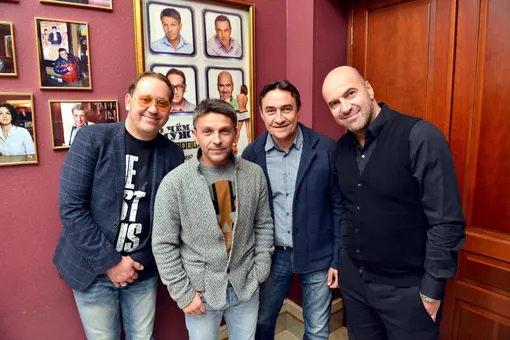 Александр Демидов, Леонид Барац, Камиль Ларин и Ростислав Хаит