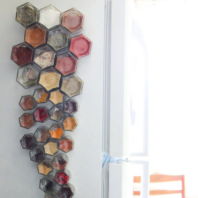 wall spice racks