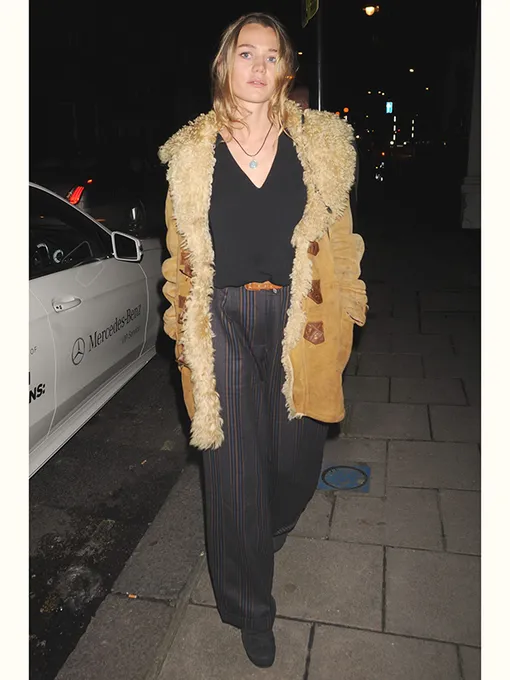 модные образы с дубленкой фото