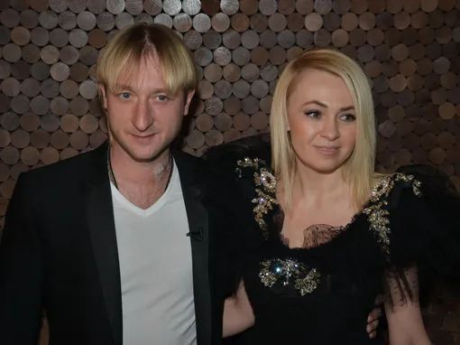 Евгений Плющенко и Яна Рудковская Евгений Плющенко и Яна Рудковская
