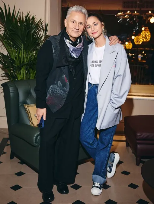 Супруги Олег Меньшиков и Анастасия Чернова