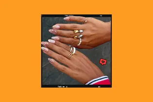 Не хватает только пенки: 7 лучших дизайнов маникюра в цвете «кофе с молоком»