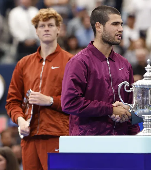 Янник Синнер и Карлос Алькарас соперничали не только на корте Янник Синнер и Карлос Алькарас соперничали не только на корте