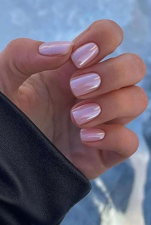 маникюр бэби хром маникюр бэби хром