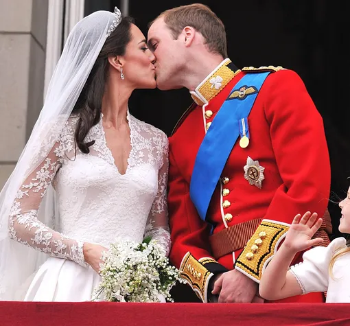 Кейт Миддлтон и принц Уильям поженились 29 апреля 2011 года