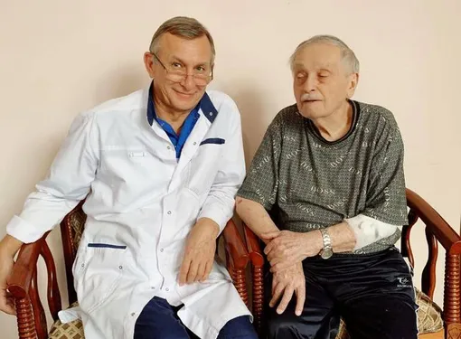 Анатолий Мужиченко и Игорь Болгарин в больнице. Ноябрь 2020 года