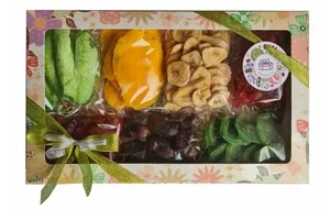 Подарочный набор Ideal-Podarok «Ассорти №2», сухофрукты, цукаты, 750 г, подарочная коробка