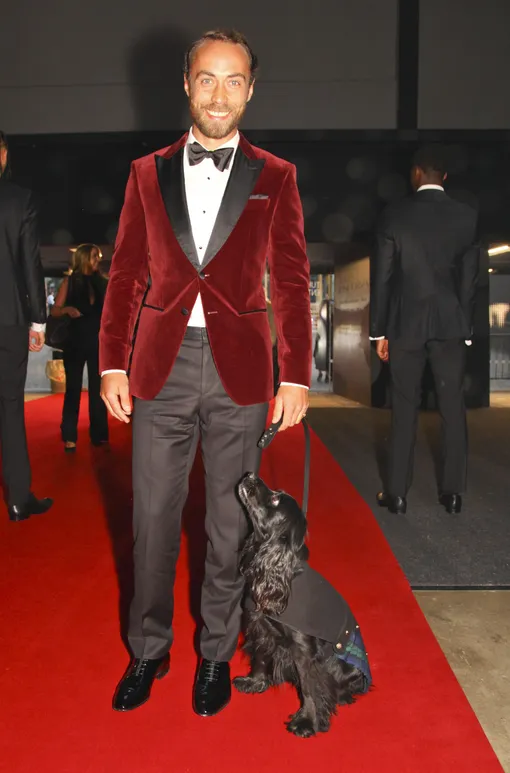 Джеймс Миддлтон с любимой собакой