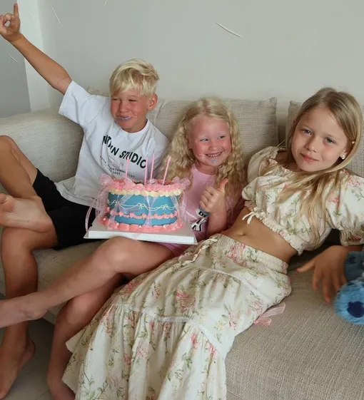 София с братом и дочерью Владимира Селиванова