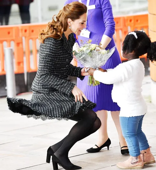 Герцогиня Кембриджская посетила детскую больницу