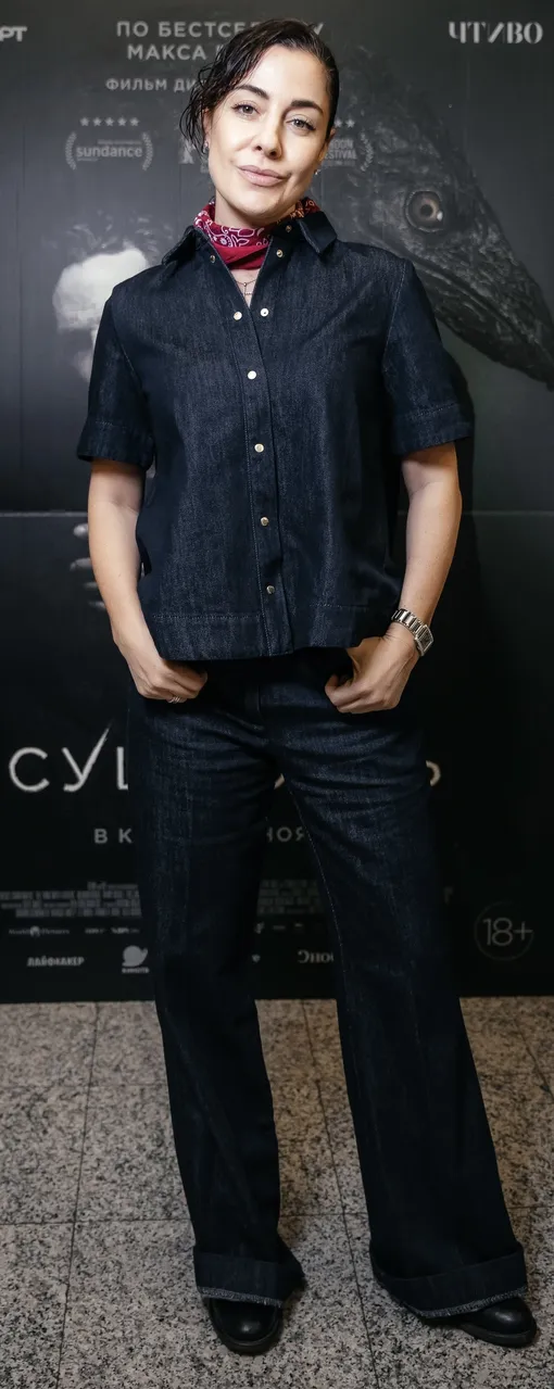 Мария Зайцева на премьере фильма «Сущность»