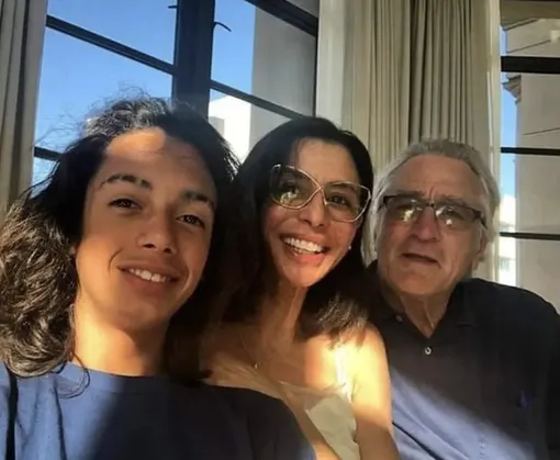 Дрена с сыном и Робертом Де Ниро Дрена с сыном и Робертом Де Ниро