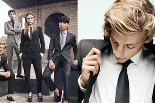 Кара Делевинь приняла участие в «мужской» кампании DKNY Кара Делевинь приняла участие в «мужской» кампании DKNY