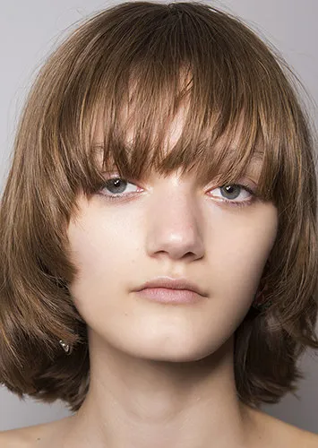 модная челка фото