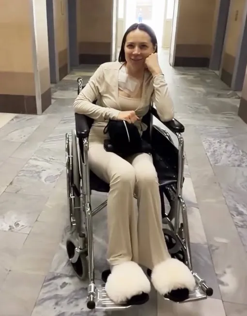 Валерия Чекалина в больнице
