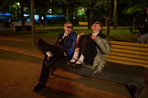 Фото со съемок фильма «Первая»