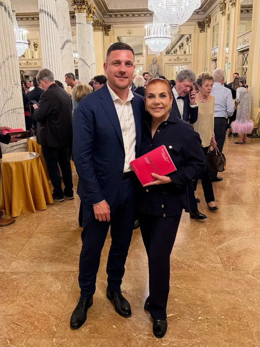 Марина Федункив с мужем-итальянцем Марина Федункив с мужем-итальянцем