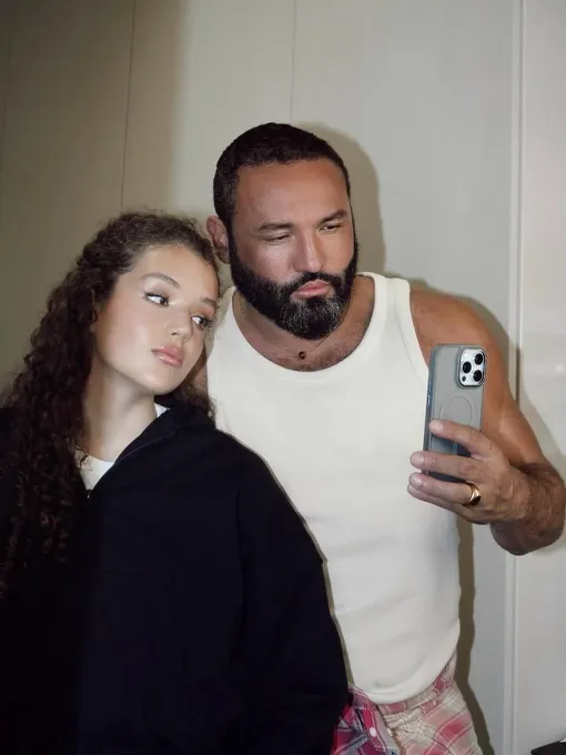 Сердар Камбаров с дочерью Амелией