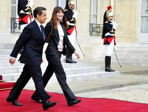 Николя Саркози и Карла Бруни