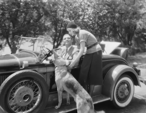 Кларк Гейбл и Грета Гарбо