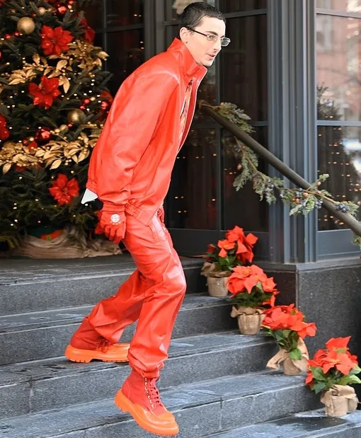 Тимоти Шаламе подловили папарацци