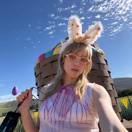 Сьюки Уотерхаус в прозрачном топе