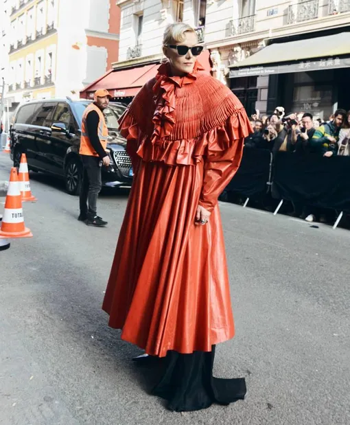 Рената Литвинова на Неделе моды