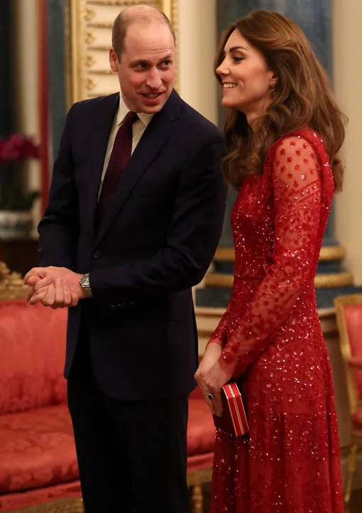 Уильям и Кейт были в хорошем настроении