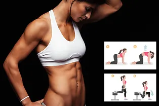 Стальные мускулы: как накачать пресс кубиками в домашних условиях Стальные мускулы: как накачать пресс кубиками в домашних условиях