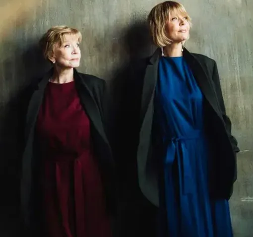 Вера Алентова с дочерью Юлией Меньшовой