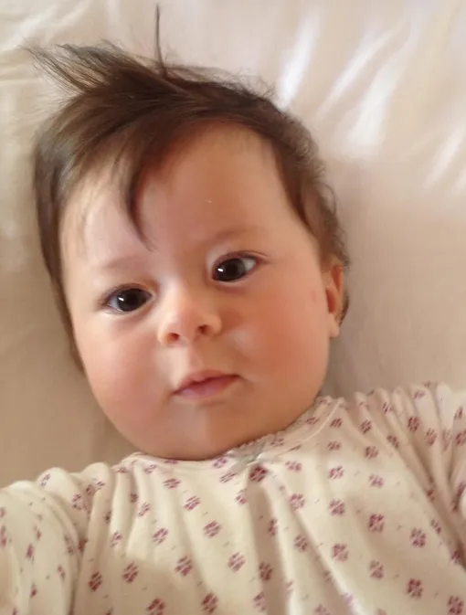 Виктория Боня обнародовала фото Анджелины в младенческом возрасте