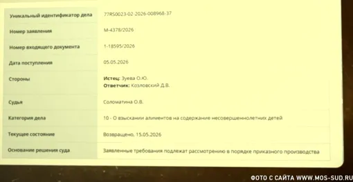 Ольга Зуева подала в суд на Данилу Козловского
