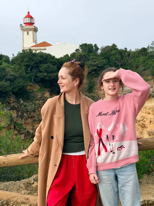 Виктория Исакова с дочерью от Юрия Мороза