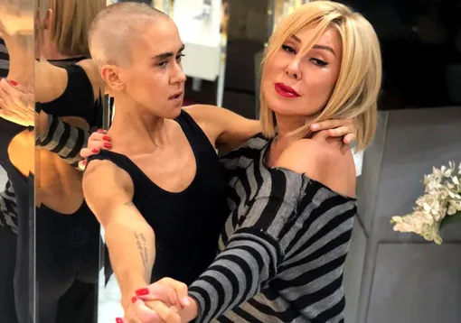 Любовь Успенская с дочерью Татьяной