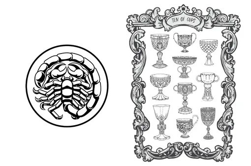 Таро 10 кубков