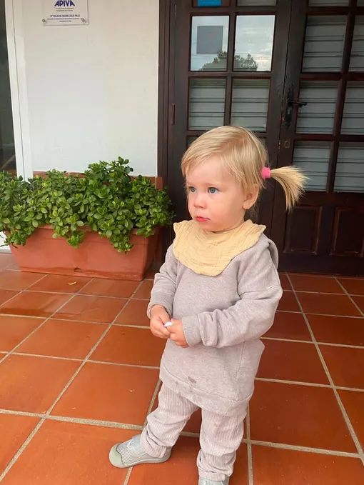 Маргарита Дробязко показала годовалую дочь Николину Маргарита Дробязко показала годовалую дочь Николину