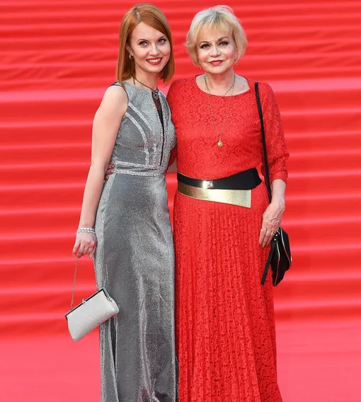 Александра Афанасьева-Шевчук с мамой