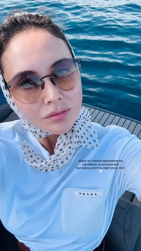 Ляйсан Утяшева на море Ляйсан Утяшева на море