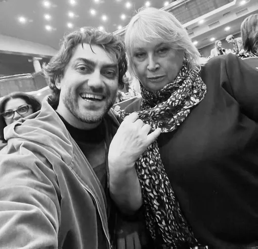 Эдуард Гонгадзе и Марина Жабровец