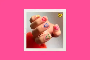 Анти-валентиновский маникюр: 10 стильных дизайнов для тех, кого достало 14 февраля
