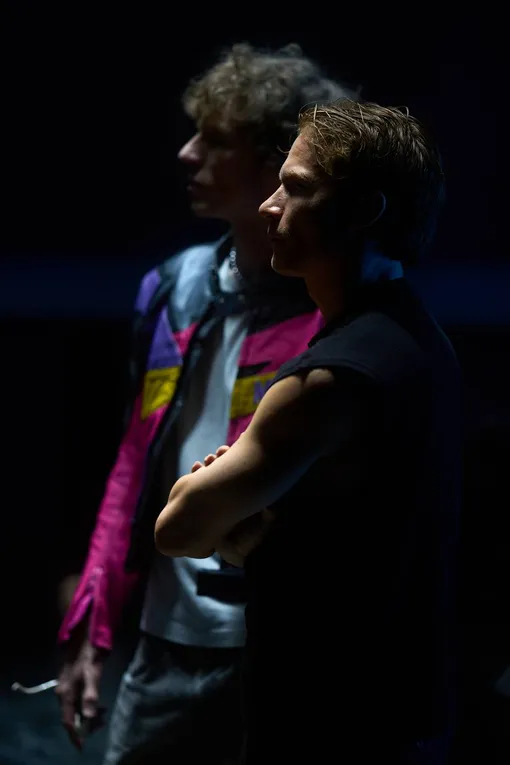 Кадры со съемок фильма «Пока небо смотрит»