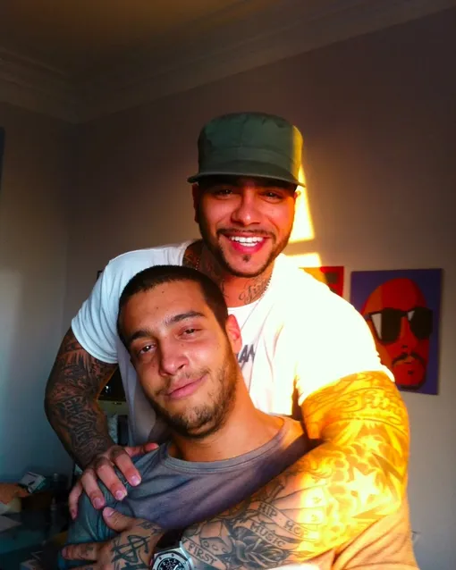 Тимати с младшим братом Артемом