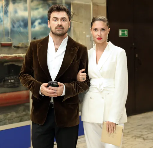 Петр Дранга и Агата Муцениеце сыграли свадьбу в августе 2025 года