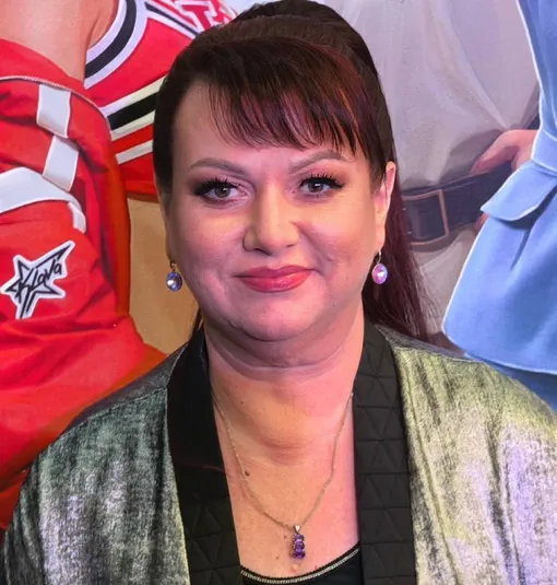 Ольга Картункова на премьере