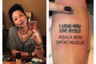 Настасья Самбурская показала новое тату, посвященное любви к себе Настасья Самбурская показала новое тату, посвященное любви к себе