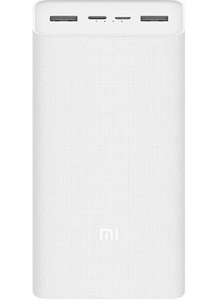 Внешний аккумулятор Power Bank 3 30000mah, портативный аккумулятор, Power Bank, белый