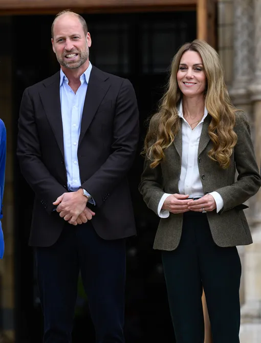 Принц Уильям и Кейт Миддлтон в лондонском музее