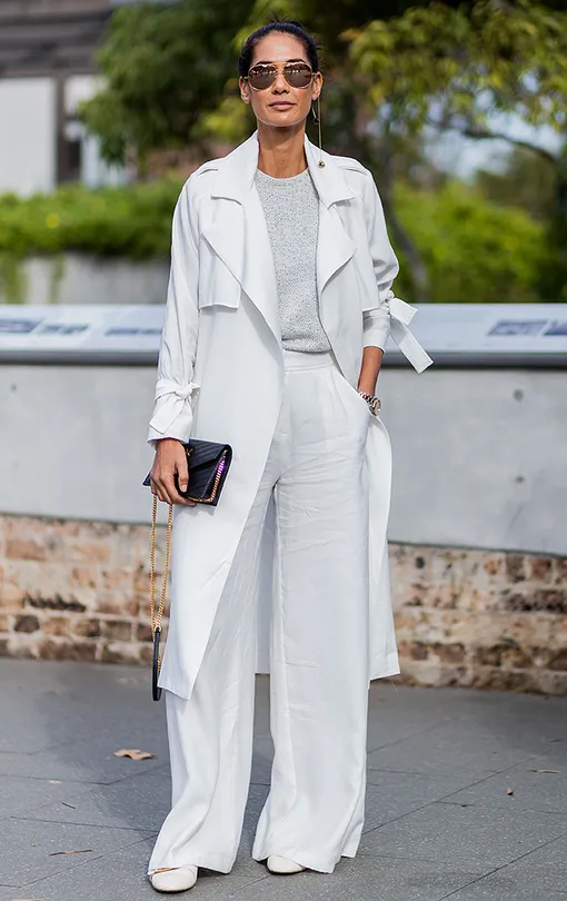 белый цвет в одежде лето фото